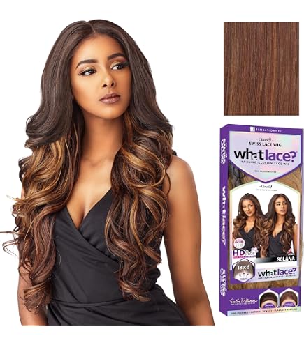 Amazon.com : Sensationnel What Lace 13X6 Wigs - Solana Lacefrontal